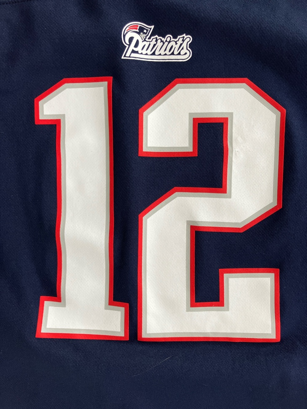 Patriots Brady #12 Jersey - Youth L 14/16